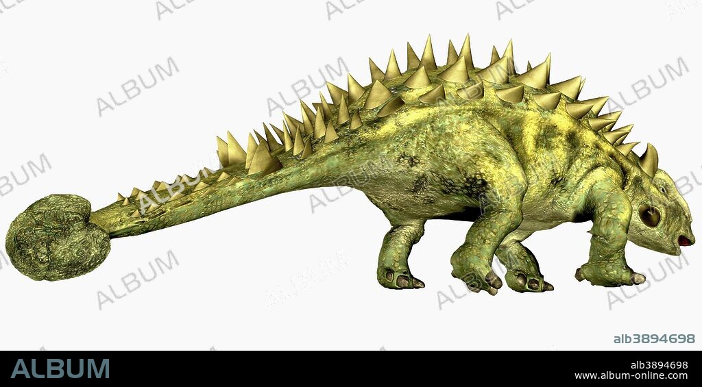 Talarurus was a herbivorous dinosaur with a club tail that lived during the Cretaceous Period of Mongolia.