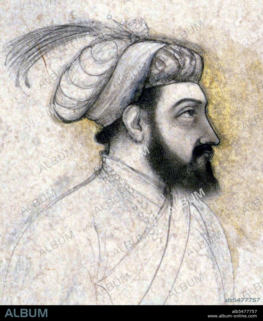 Shah Jahan (also spelled Shah Jehan, Shahjehan, Urdu: ??? ?????, Persian: ??? ????) (January 5, 1592 – January 22, 1666) (Full title: His Imperial Majesty Al-Sultan al-'Azam wal Khaqan al-Mukarram, Malik-ul-Sultanat, Ala Hazrat Abu'l-Muzaffar Shahab ud-din Muhammad Shah Jahan I, Sahib-i-Qiran-i-Sani, Padshah Ghazi Zillu'llah, Firdaus-Ashiyani, Shahanshah—E--Sultanant Ul Hindiya Wal Mughaliya, Emperor of India ) was the emperor of the Mughal Empire in the Indian Subcontinent from 1628 until 1658. The name Shah Jahan comes from Persian meaning 'King of the World'. He was the fifth Mughal emperor after Babur, Humayun, Akbar, and Jahangir. The period of his reign was the golden age of Mughal architecture. Shahanshah Shah Jahan erected many splendid monuments, the most famous of which is the legendary Taj Mahal at Agra built as a tomb for his wife, Empress Mumtaz Mahal. The Pearl Mosque and many other buildings in Agra, the Red Fort and the Jama Masjid Mosque in Delhi, mosques in Lahore, extensions to Lahore Fort and a mosque in Thatta also commemorate him. The famous Takht-e-Taus or the Peacock Throne, said to be worth millions of dollars by modern estimates, also dates from his reign. He was also the founder of the new imperial capital called Shahjahanabad, now known as Old Delhi.