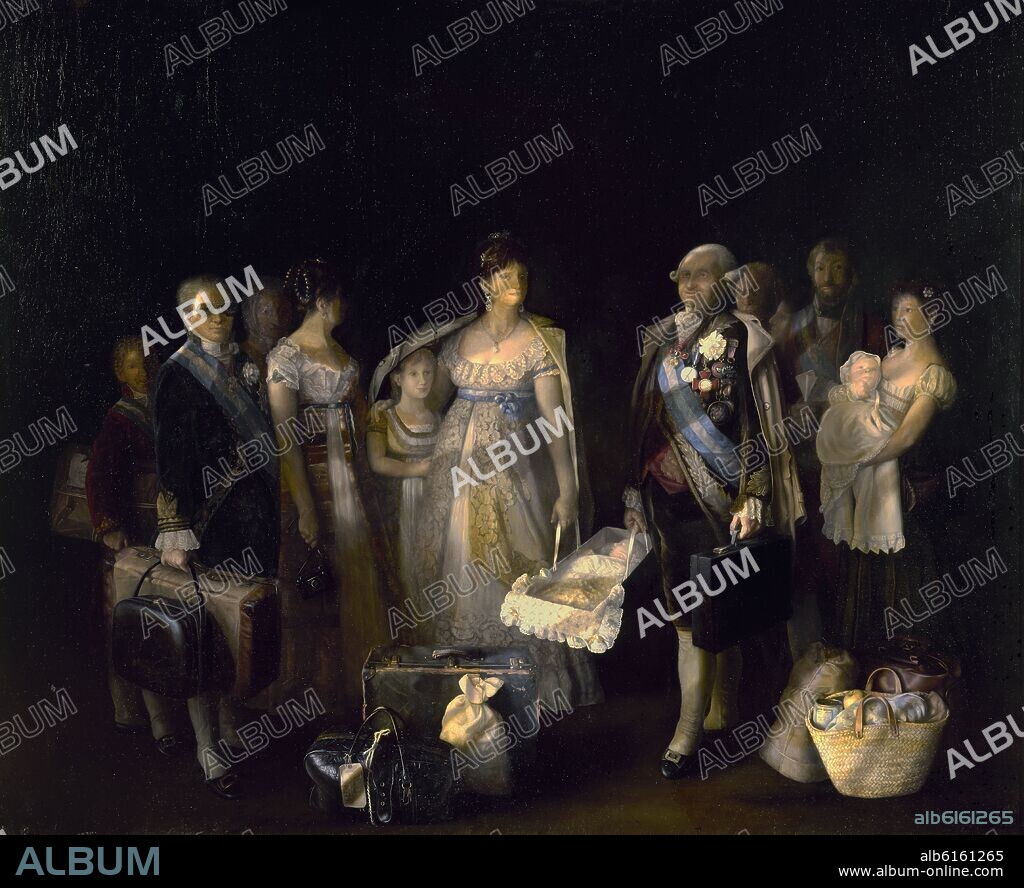 CRISTOBAL TORAL. D APRES  LA FAMILIA DE CARLOS IV.