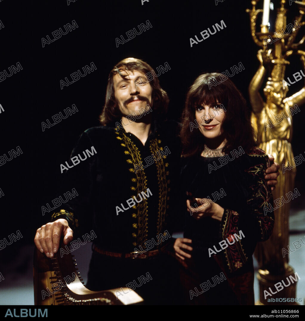 Robbert and Anja van Lint performing in Vienna, Austria around 1975.