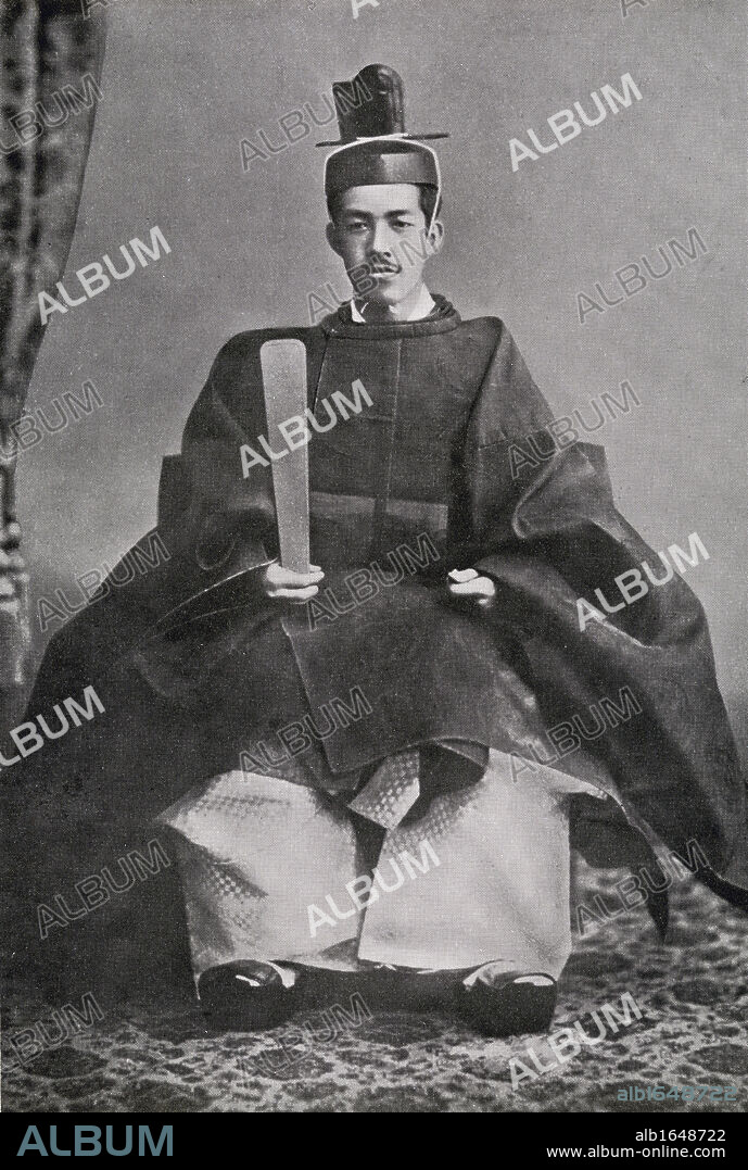 Emperor Taisho 1879 to 1926 123rd Emperor of Japan From the book The Year 1912 illustrated published London 1913.