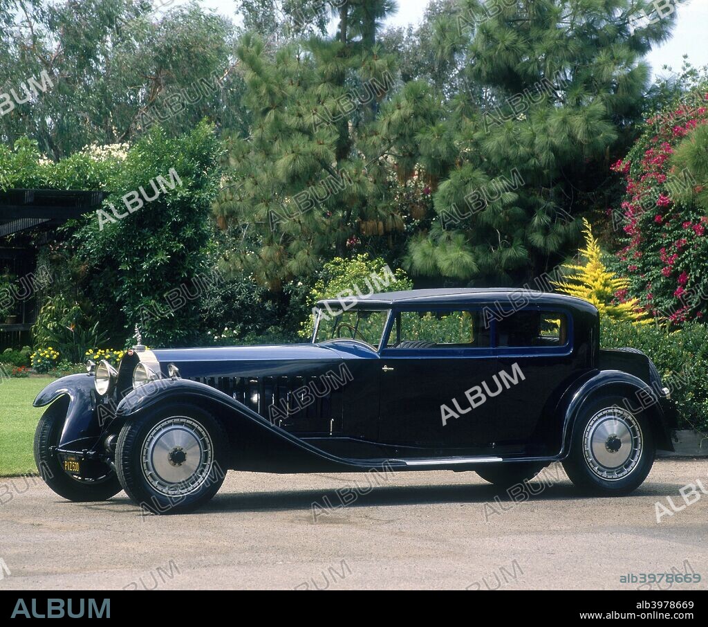 1927 Bugatti Type 41 Royale. The Royales are regarded by many collectors as the finest example of Ettore Bugatti's work. Powered by a massive 12760cc engine, only a handful were ever made.