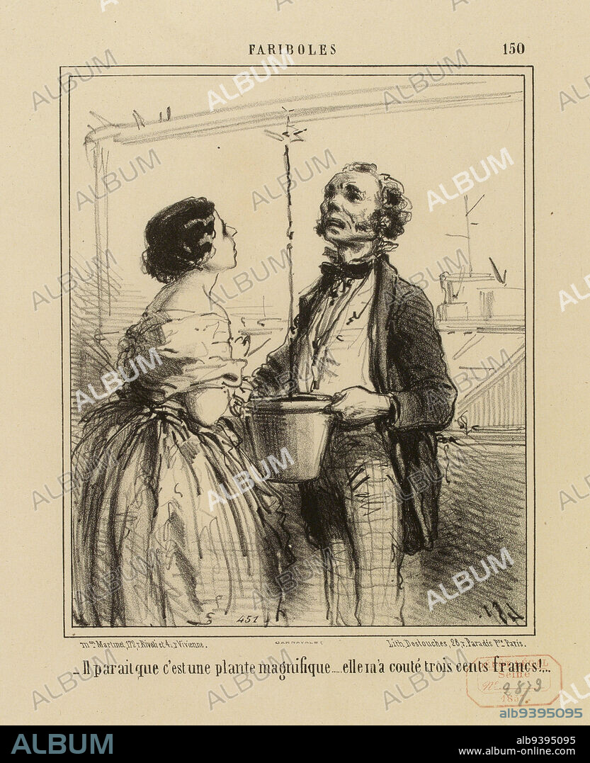 FARIBOLES 2 [plate 150], Beaumont, Charles-Edouard de, Draftsman-lithographer, Martinet, Aaron, Publisher, Destouches, Pierre Louis Hippolyte, Printer-lithographer, Array, Print, Graphic arts, Print, Dimensions - Work: Height: 20.9 cm, Width: 17.3 cm.