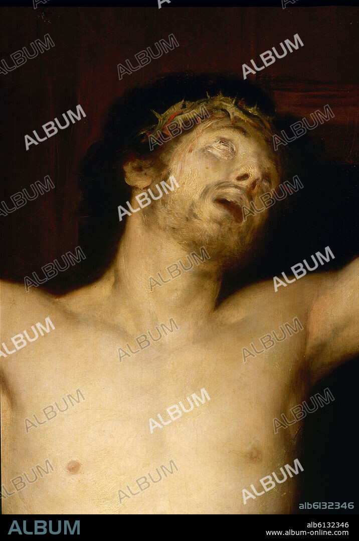 FRANCISCO DE GOYA. CRISTO CRUCIFICADO - DETALLE - 1780 - O/L - NP 745 - CONJUNTO 10038.