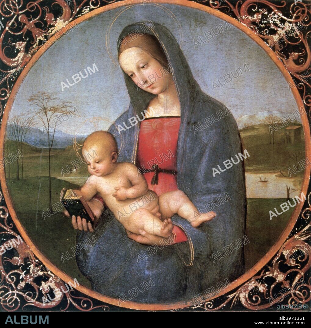 'The Madonna Conestabile', 1502-1503. From the collection of the Hermitage, St Petersburg, Russia.