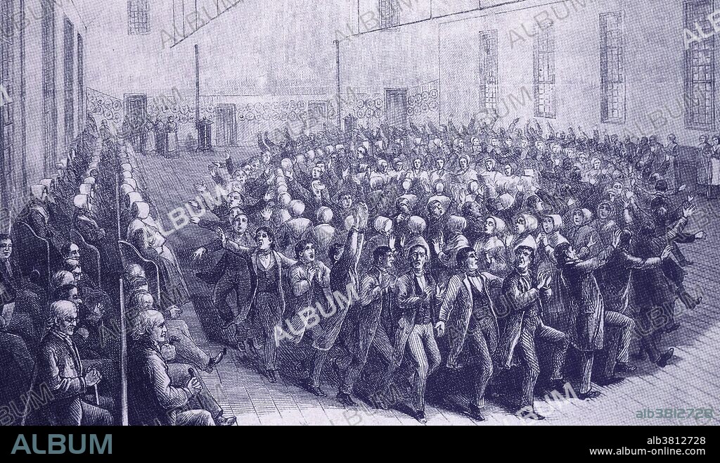 The Shakers, or the United Society of Believers in Christ's Second Appearance, represent one of the most successful utopian communities in American history. Although their last remaining community currently numbers less than ten members, the Shakers have maintained a utopian presence in the USA for over 200 years. The Shakers were founded in England in 1770 by Ann Lee. In the 1760's, Lee joined a sect of Quakers called "Shaking Quakers". The Quakers were said to "shake" because they danced and spoke in tongues. Following the death of her fourth child, Lee claimed to have had a vision from God in which it was explained to her that sexual intercourse was the root of all sin, and that to truly serve God, one must be celibate. She came to believed that God was bisexual because both man and woman were made in His image. In 1772, Ann received another vision from God, in the form of a tree, in which it was communicated to her that "a place had been prepared" for the Shakers in America.