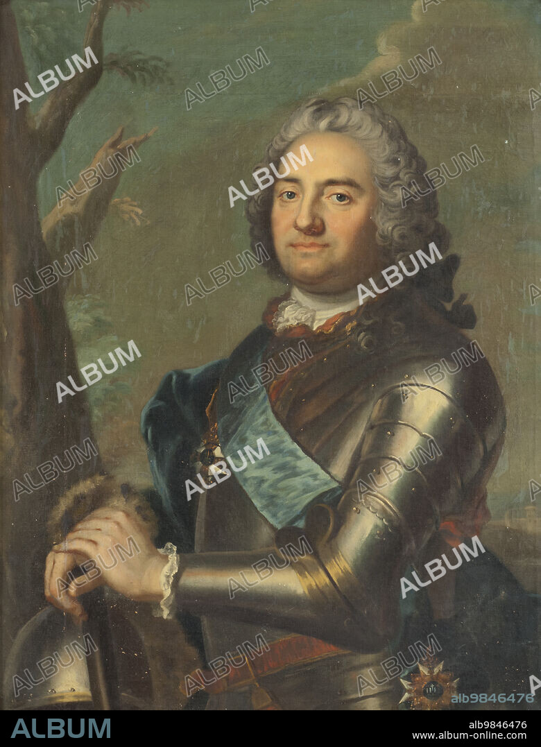 CARL FREDRICH BRANDER. Jakob Albrecht von Lantingshausen, 1699-1777, mid-late 18th century.