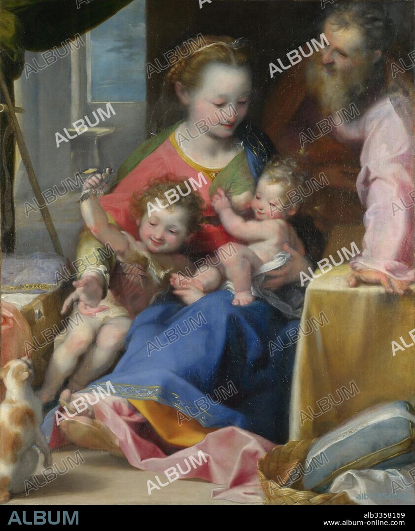 FEDERIGO BAROCCI. The Madonna of the Cat (La Madonna del Gatto).