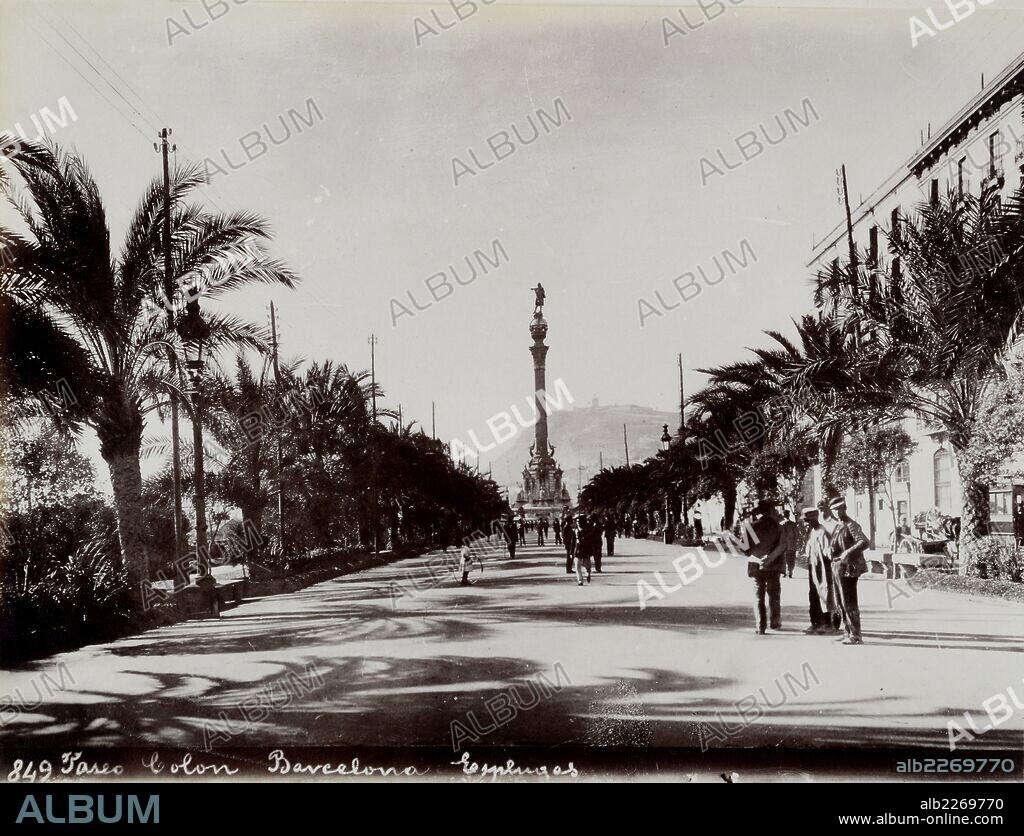 Barcelona, Paseo de Colón.