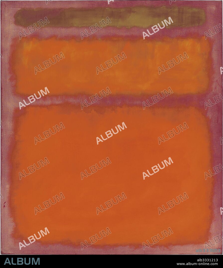 MARK ROTHKO. Orange, Red, Yellow.