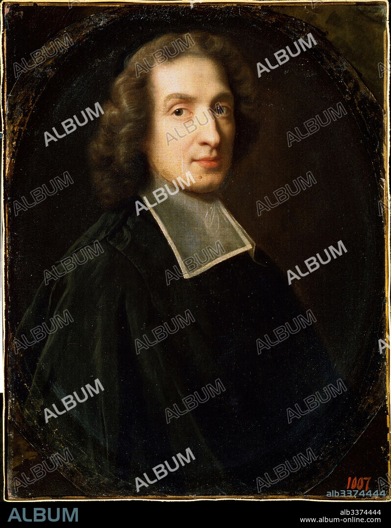CLAUDE LEFEBVRE. Portrait of the theologian and author Francois de Salignac de la Mothe-Fénelon (1651-1715).