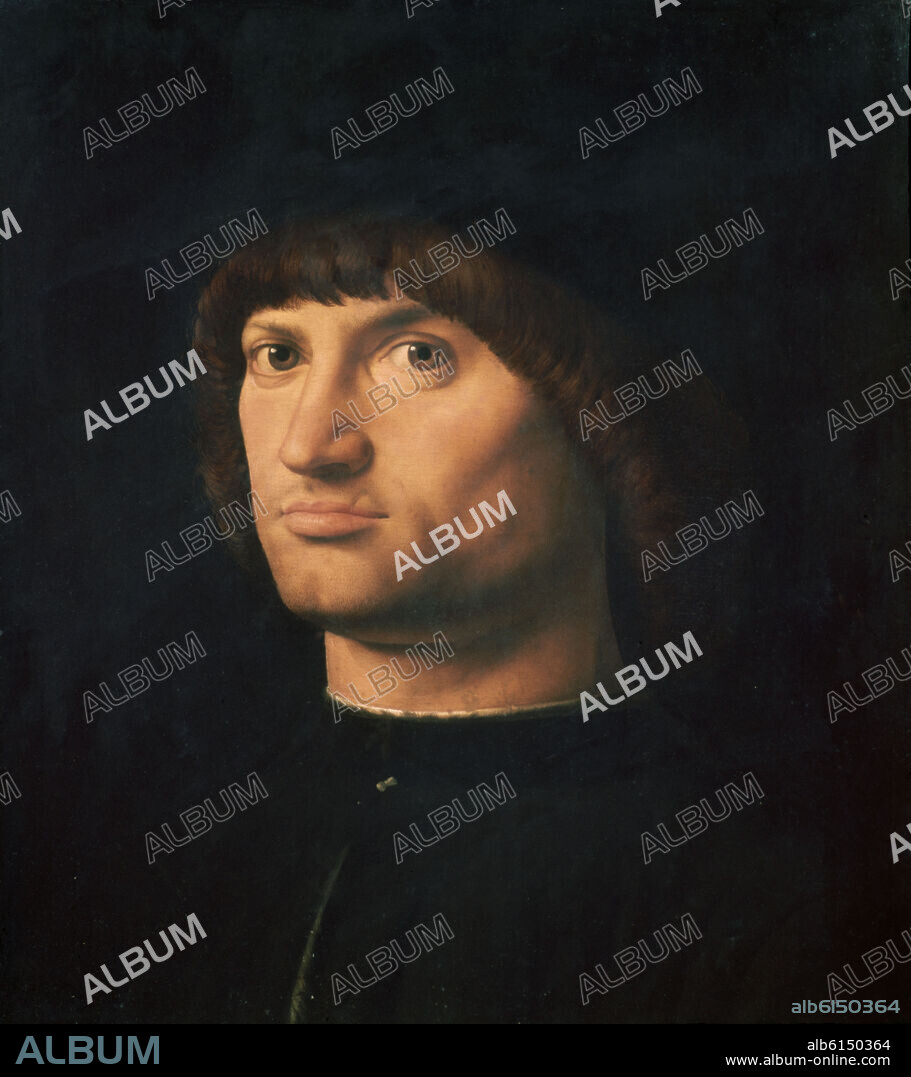 ANTONELLO DE MESSINA (1430-1479). RETRATO DE UN CONDOTIERO - 1475.