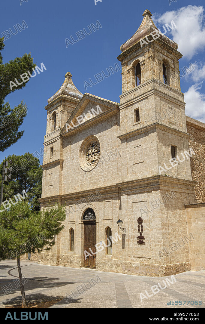 Iglesia Sant Marçal, Sa Cabaneta, Marratxí, Mallorca, Balearic Islands, Spain.