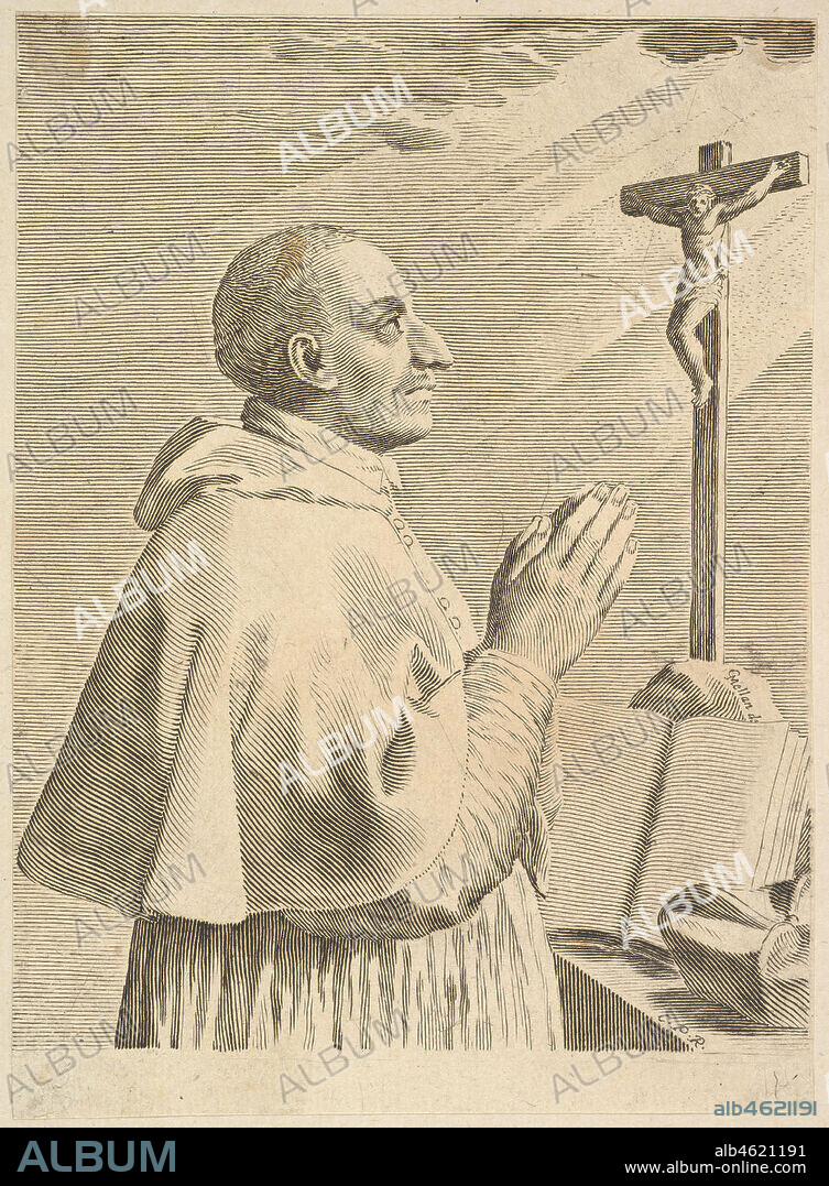 CLAUDE MELLAN. St. Charles Borromeo.