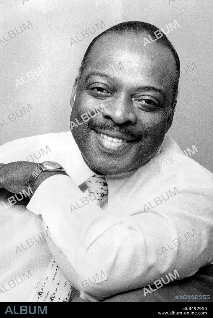 Amerikanska jazzmusikern William Count Basie. Basie William Count Musiker Jazzmusiker Jazz USA Port 1956. Foto: Sydsvenskan / IBL Bildbyrå.