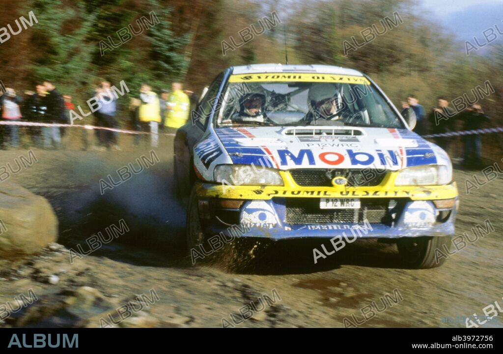 Subaru Impreza wRC, K.Holowczyc. 1998 Network q rally.