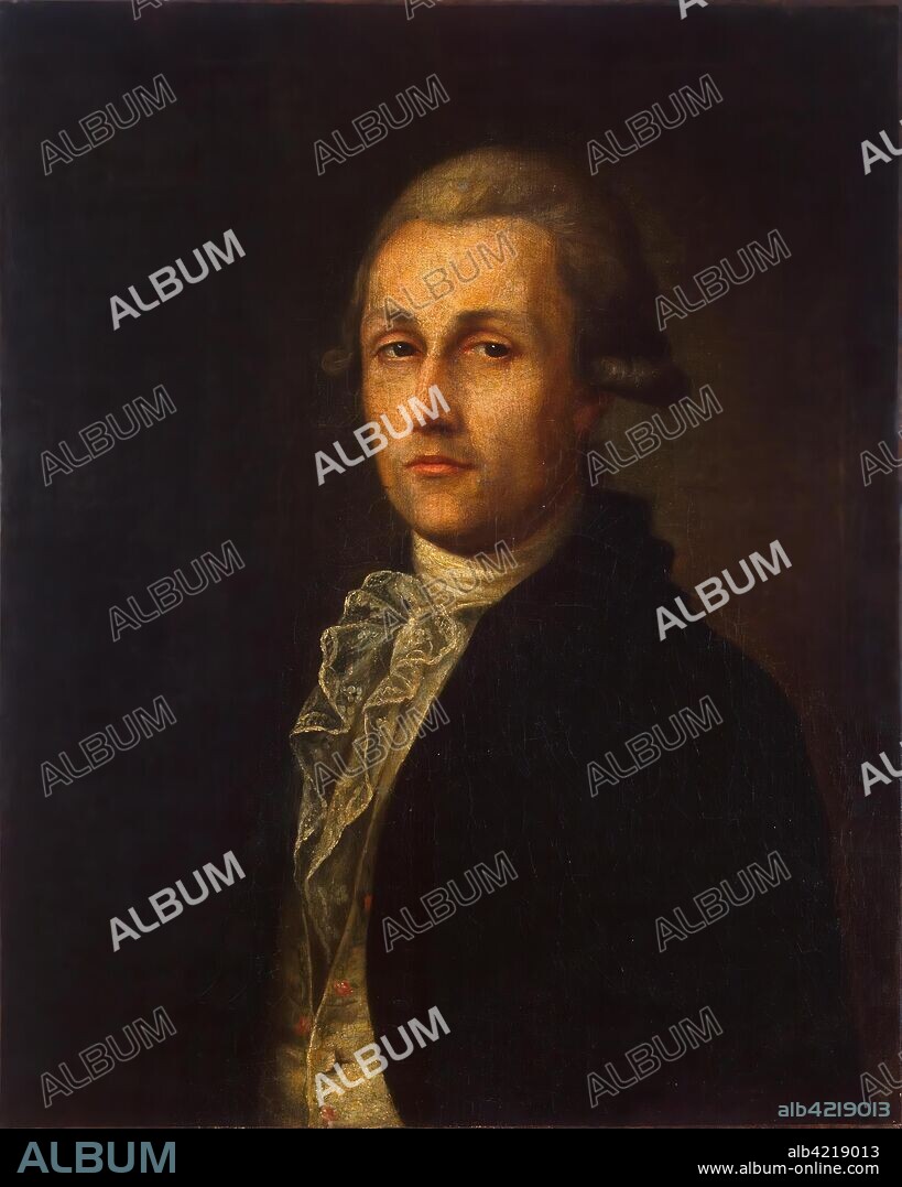 IVAN. ANDREYEV. 'Portrait of Ivan Lukin'. Russia, 1790. Dimensions: 69x55 cm.