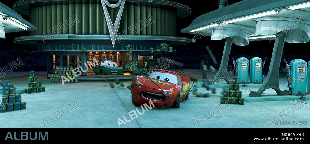 CARS, 2006, unter der Regie von JOHN LASSETER. Copyright PIXAR/WALT DISNEY.