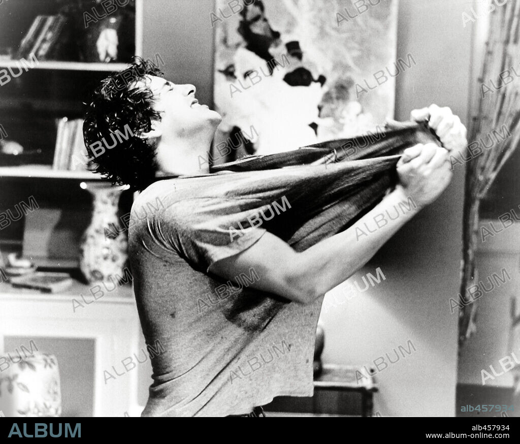DAVID NAUGHTON en HOMBRE LOBO AMERICANO EN LONDRES, 1981 (AN AMERICAN WEREWOLF IN LONDON), dirigida por JOHN LANDIS. Copyright POLYGRAM/UNIVERSAL.