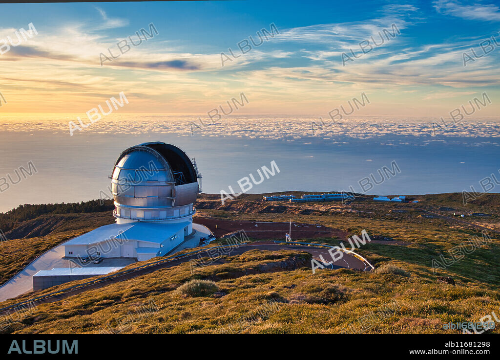 The Gran Telescopio CANARIAS (GTC), Roque de los Muchachos Observatory, Caldera de Taburiente National Park, La Palma, Canary Islands, Spain.