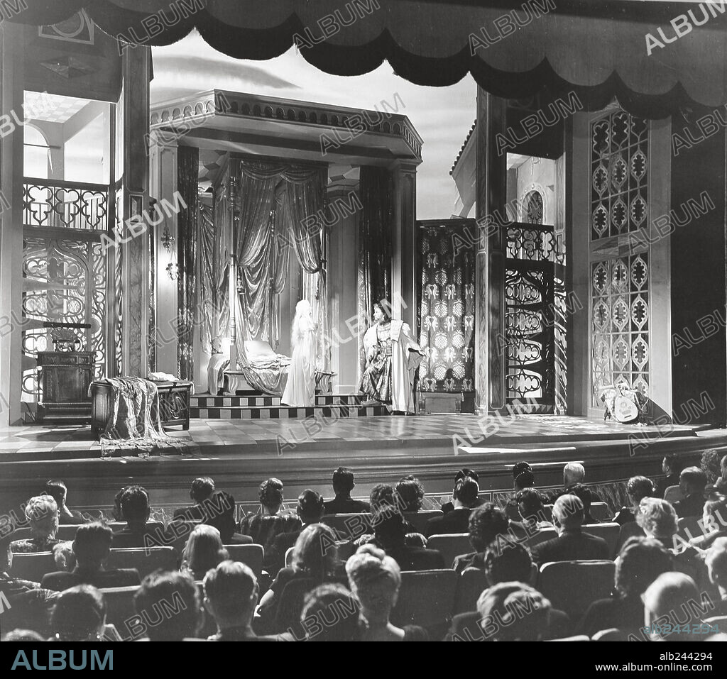 RONALD COLMAN en DOBLE VIDA, 1947 (A DOUBLE LIFE), dirigida por GEORGE CUKOR. Copyright UNIVERSAL PICTURES.