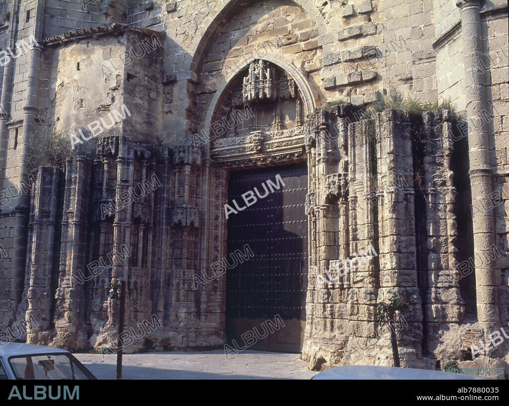 IGLESIA MAYOR PRIORAL - PUERTA DEL PERDON - SIGLO XV.