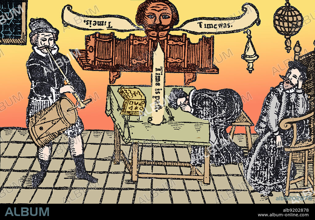 Roger Bacon's Brazen Head, 1603 Illustration