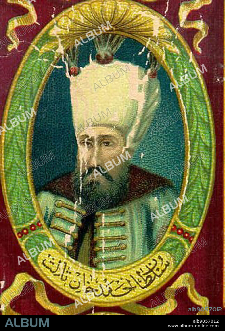 Ahmed III 1673 July 1, 1736 Sultan of the Ottoman Empire and a son of Sultan Mehmet IV (164887). He succeeded to the throne in 1703 on the abdication of his brother Mustafa II.