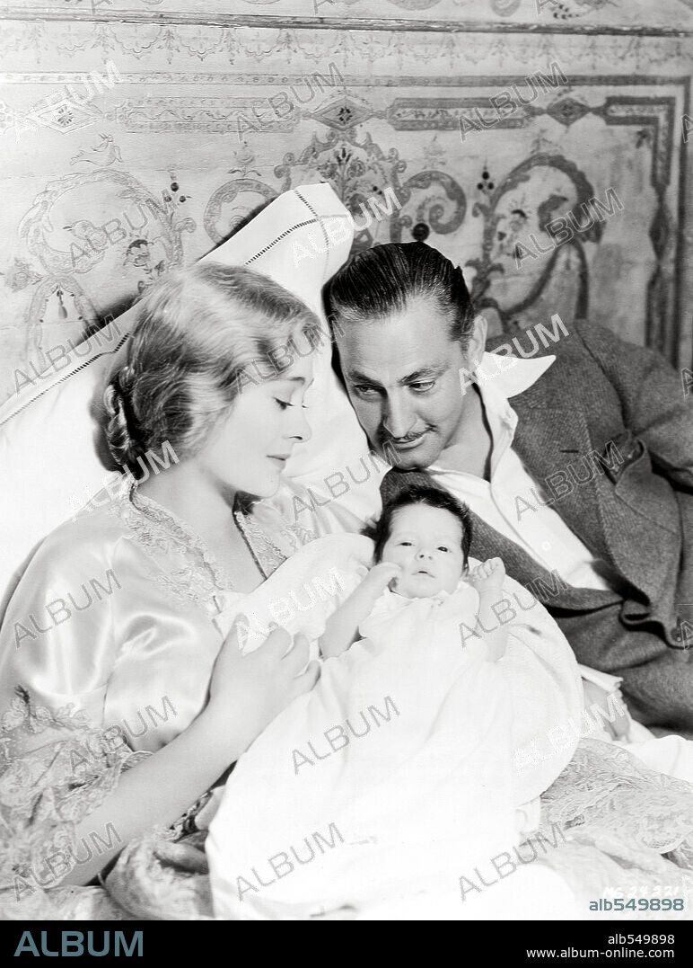 DOLORES COSTELLO, JOHN BARRYMORE and JOHN DREW BARRYMORE. 1939