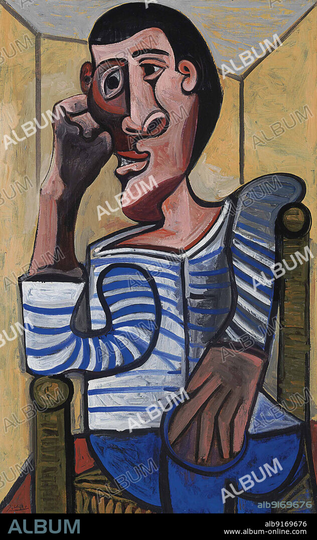 PABLO PICASSO. Le Marin (Self-Portrait).