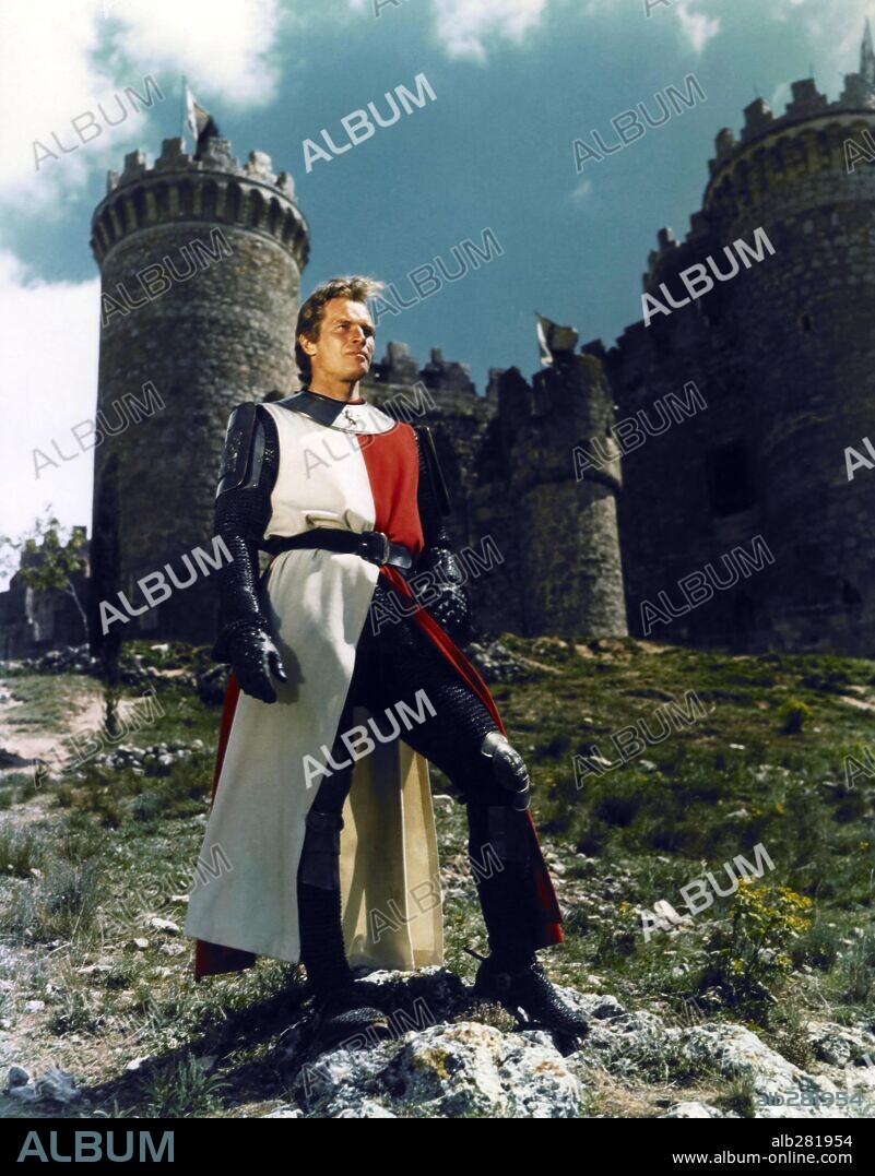 CHARLTON HESTON dans LE CID, 1961 (EL CID), réalisé par ANTHONY MANN. Copyright ALLIED ARTISTS.