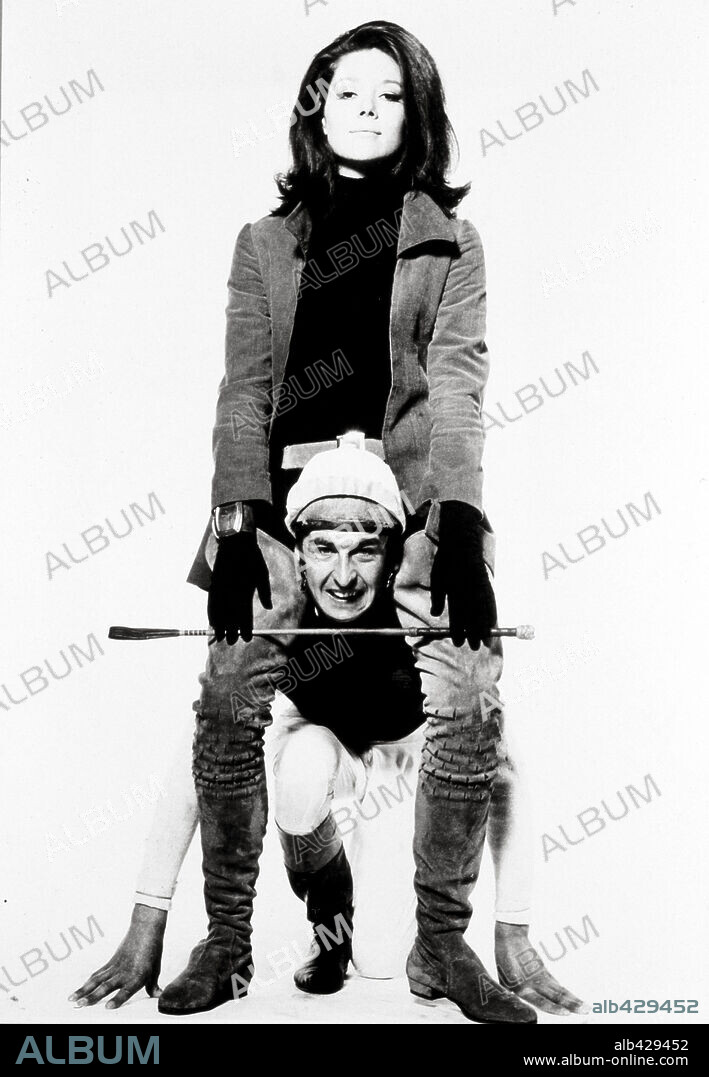 DIANA RIGG en LOS VENGADORES, 1961 (THE AVENGERS). Copyright ABC TV.