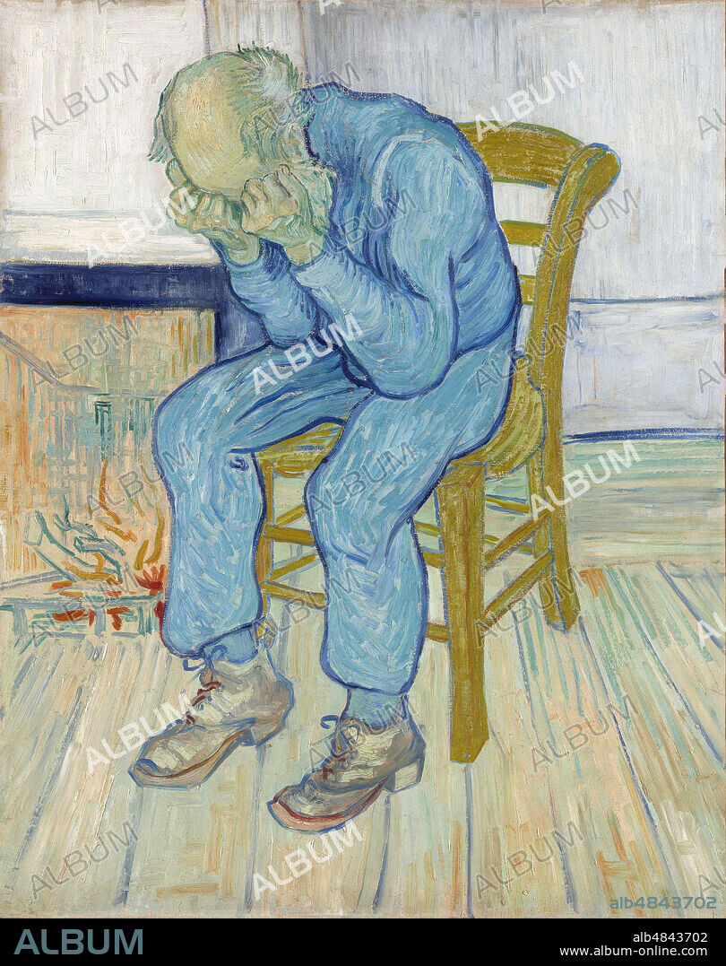 VINCENT VAN GOGH. Sorrowing old man (At Eternity's Gate).
