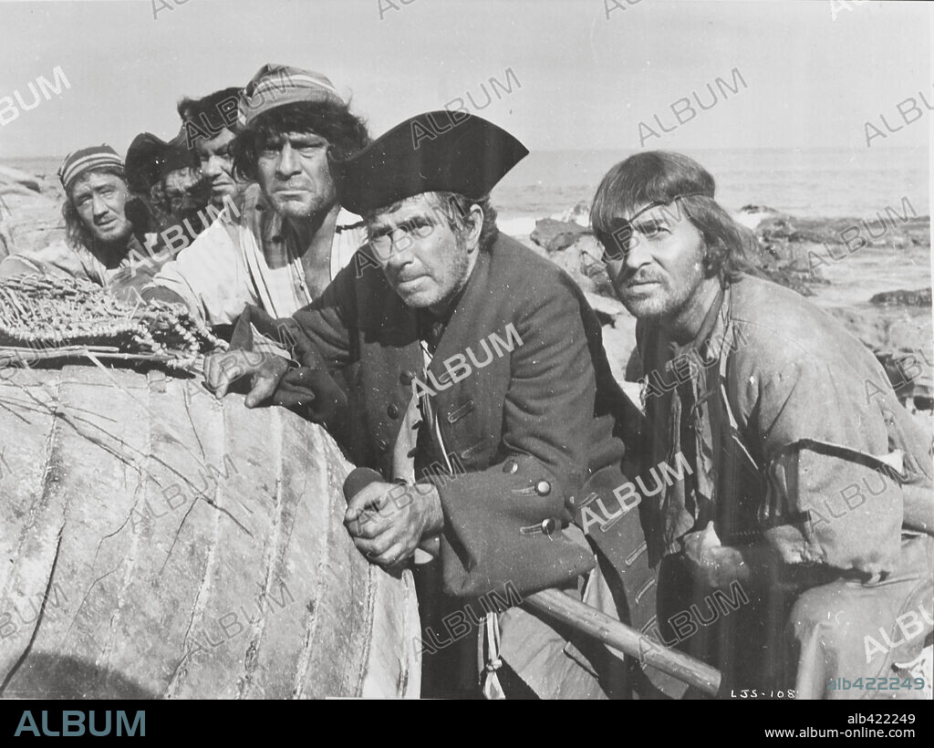 ROBERT NEWTON in LONG JOHN SILVER, 1954, directed by BYRON HASKIN. Copyright TI PICTURES.
