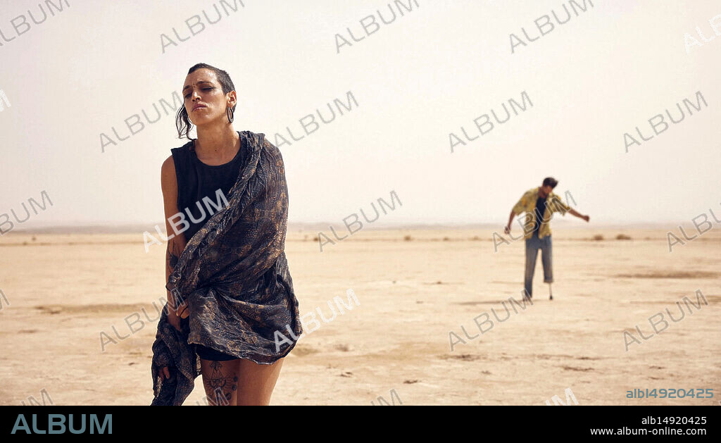 JADE OUKID in SIRAT, 2025, directed by OLIVER LAXE. Copyright Filmes Da Ermida / El Deseo / Movistar Plus+.