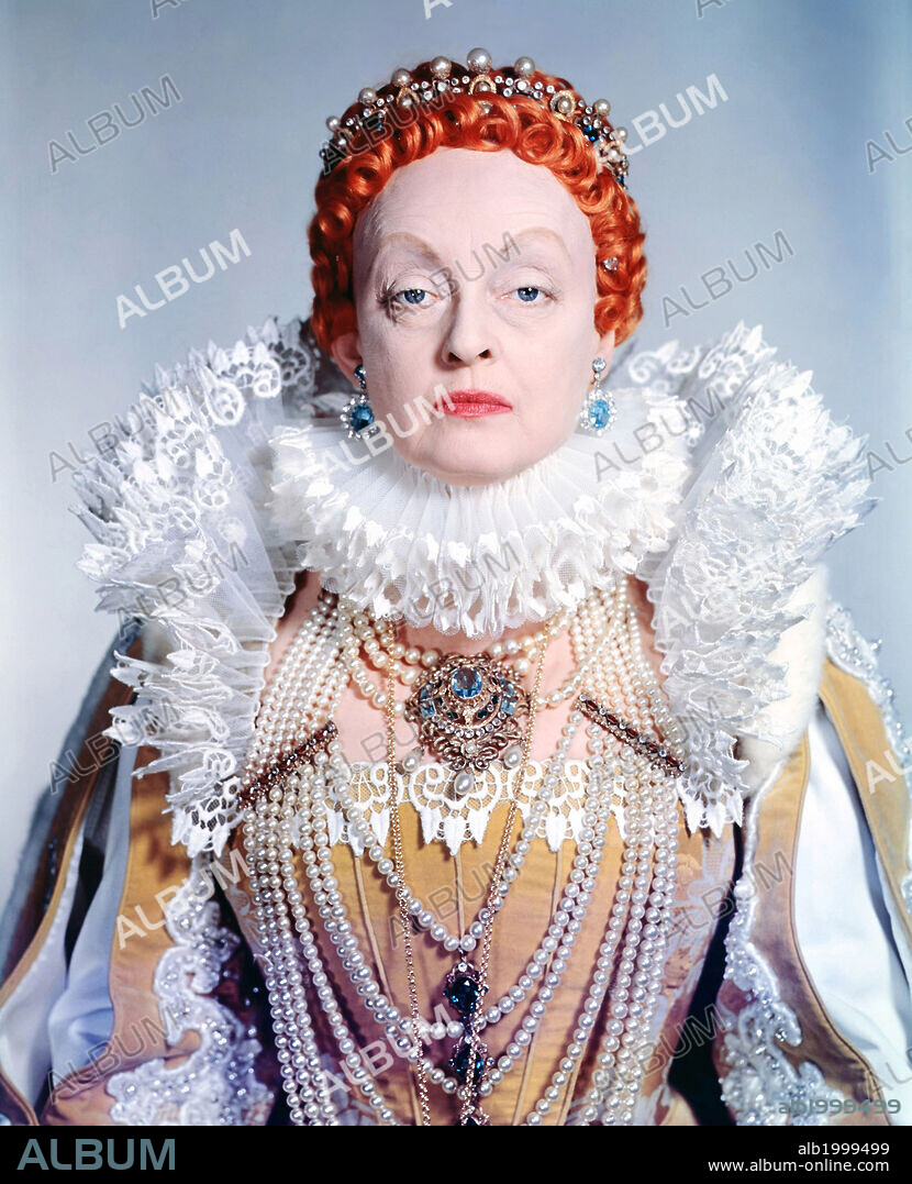 BETTE DAVIS in THE VIRGIN QUEEN, 1955, directed by HENRY KOSTER. Copyright 20TH CENTURY FOX.