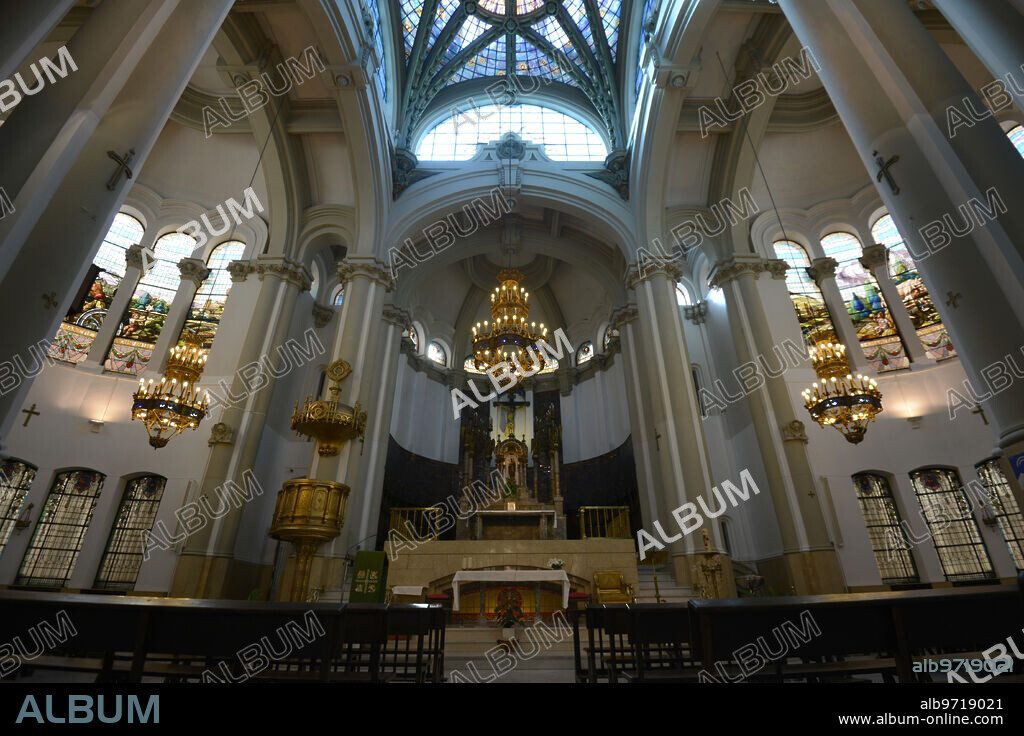 Madrid, 13/11/2017. Parroquia Santa María del Silencio, en la calle Raimundo Fernández Villaverde. Foto: Maya Balanya. ARCHDC.