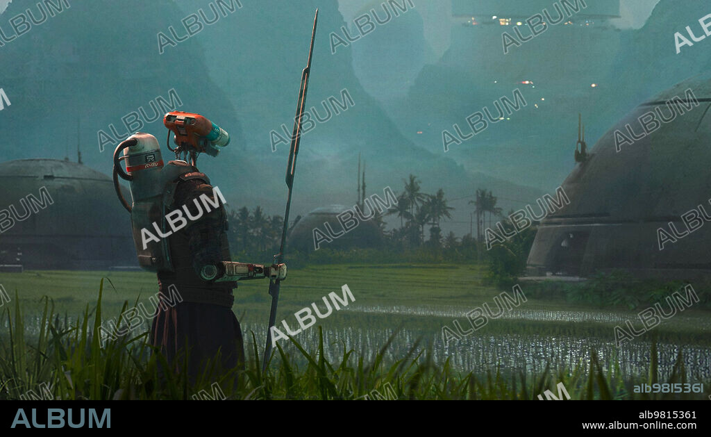 THE CREATOR, 2023, directed by GARETH EDWARDS. Copyright 20TH CENTURY STUDIOS.