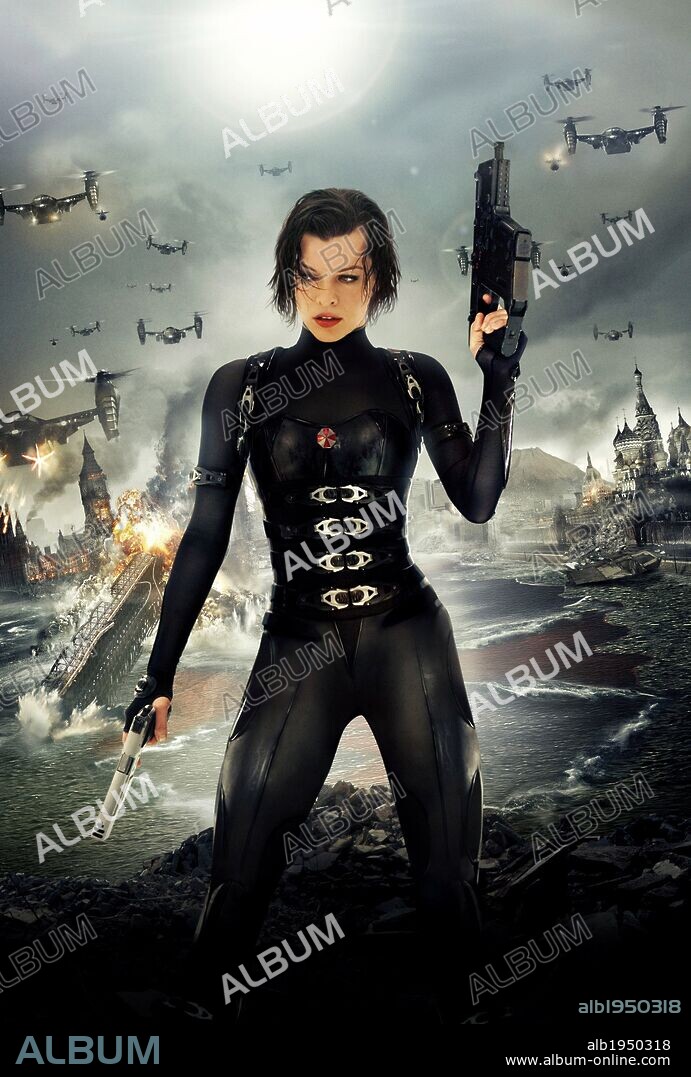 MILLA JOVOVICH en RESIDENT EVIL: VENGANZA, 2012 (RESIDENT EVIL: RETRIBUTION), dirigida por PAUL W. S. ANDERSON. Copyright DAVIS FILMS/IMPACT PICTURES.