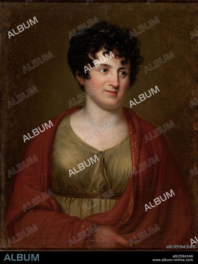 GEORG FRIEDRICH ADOLPH SCHÖNER. Portrait of Henriette Herz, née De Lemos (1764-1847).