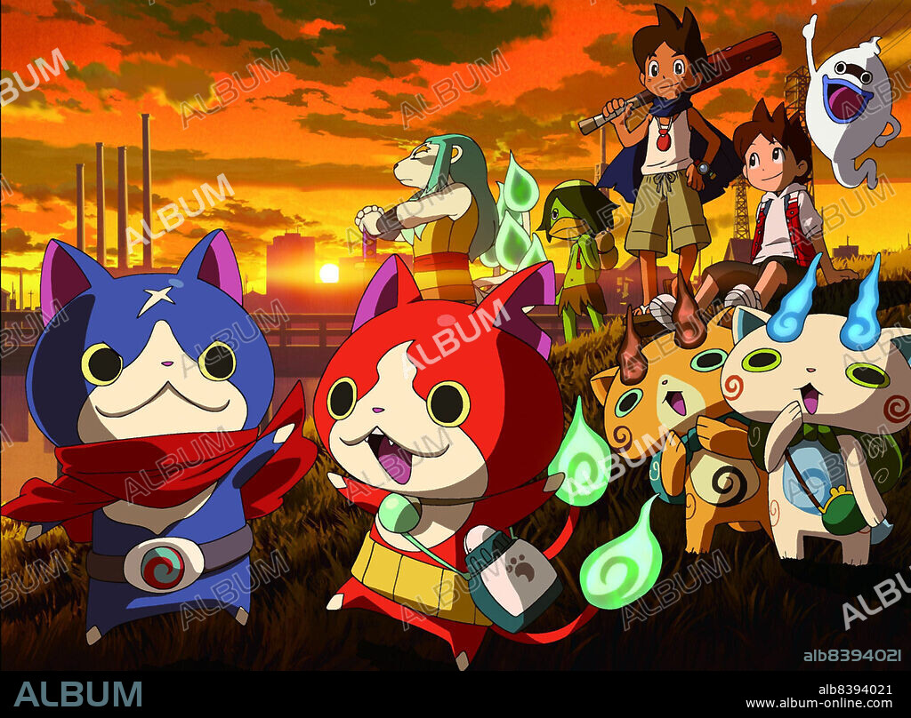 YO-KAI WATCH: LE FILM, 2014 (YOKAI WATCH: TANJO NO HIMITSUDA NYAN), réalisé par SHIGEHARU TAKAHASHI et SHINJI USHIRO. Copyright LEVEL-5 Inc.