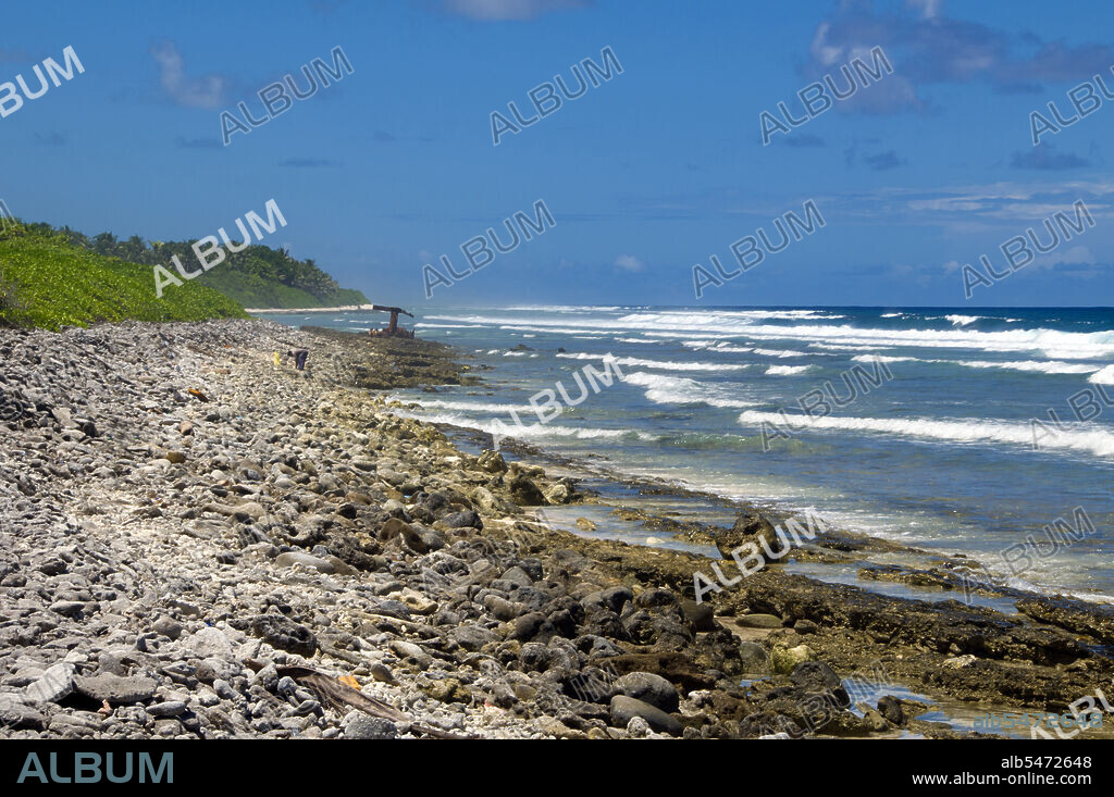 Asia's smallest and least-known nation, the Republic of Maldives, lies scattered from north to south across a 750-kilometre sweep of the Indian Ocean 500 kilometres south-west of Sri Lanka. More than 1000 islands, together with innumerable banks and reefs, are grouped in a chain of nineteen atolls which extends from a point due west of Colombo to just south of the equator. The atolls, formed of great rings of coral based on the submarine Laccadive-Chagos ridge, vary greatly in size. Some are only a few kilometres square, but in the far south the great atoll of Suvadiva is sixty-five kilometres across, and has a central lagoon of more than 2000 square kilometres. The northern and central atolls are separated from each other by comparatively narrow channels of deep water, but in the south Suvadiva is cut off by the eighty-kilometre-wide One-and-a-half-Degree Channel. Addu Atoll is still more isolated, being separated from the atoll of Suvadiva by the seventy-kilometre-wide Equatorial Channel.