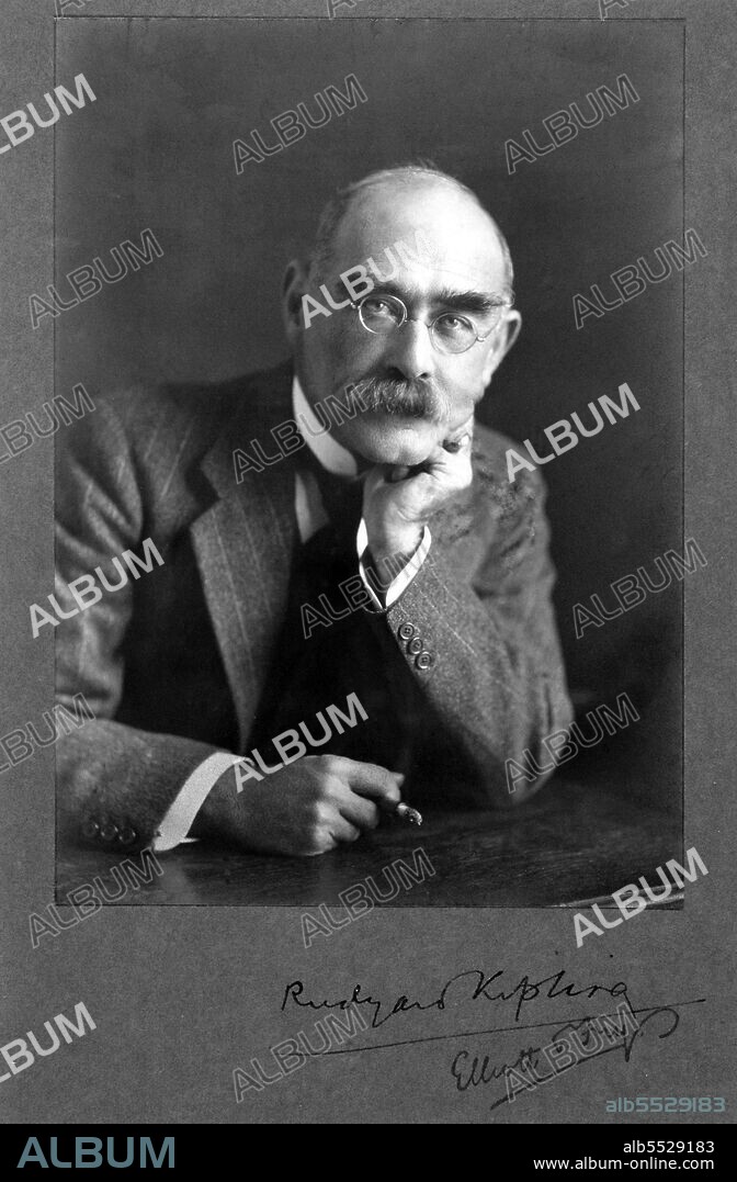 Joseph Rudyard Kipling (30 December 1865 – 18 January 1936) was an English short-story writer, poet, and novelist. He wrote tales and poems of British soldiers in India and stories for children. He was born in Bombay, in the Bombay Presidency of British India, and was taken by his family to England when he was five years old. Kipling's works of fiction include 'The Jungle Book' (1894), 'Kim' (1901), and many short stories, including 'The Man Who Would Be King' (1888). His poems include 'Mandalay' (1890), 'Gunga Din' (1890), 'The White Man's Burden' (1899), and 'If—' (1910). He is regarded as a major innovator in the art of the short story; his children's books are enduring classics of children's literature.