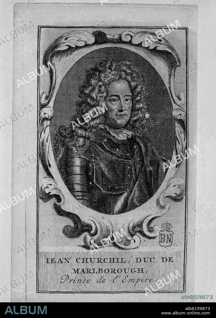 JOHN CHURCHIL (1650-1722) DUQUE DE MARLBOROUGH GENERAL INGLES.