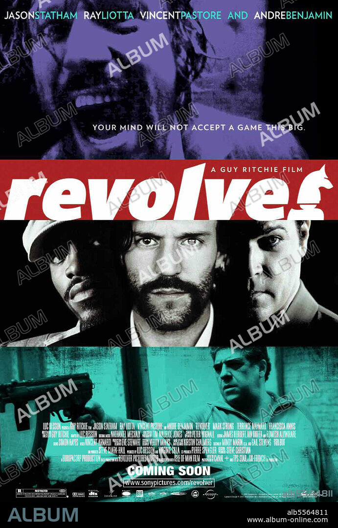 Poster of REVOLVER, 2005, directed by GUY RITCHIE. Copyright EUROPA CORP.