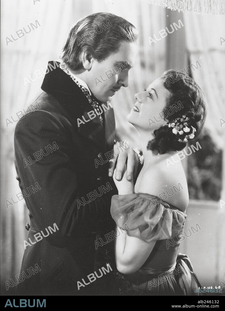 FREDRIC MARCH and JANET GAYNOR in A STAR IS BORN, 1937, directed by WILLIAM A. WELLMAN. Copyright UNITED ARTISTS.