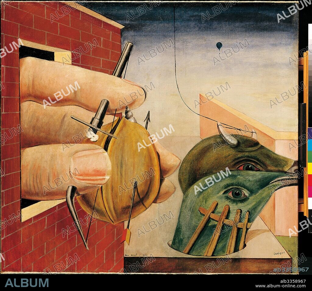 MAX ERNST. Oedipus Rex.