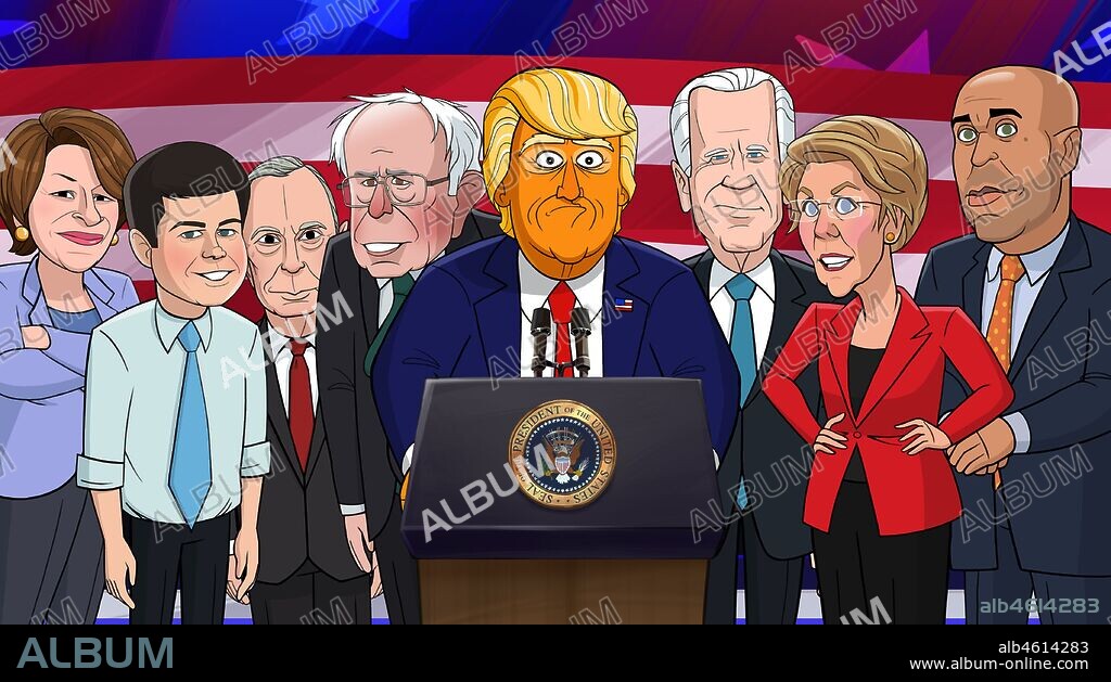 ANIMADO PRESIDENTE, 2018 (OUR CARTOON PRESIDENT), dirigida por MACK WILLIAMS y STEVE CONNER. Copyright CBS BROADCASTING/CBS TELEVISION STUDIOS/SPARTINA PRODUCTIONS. Temporada 3.