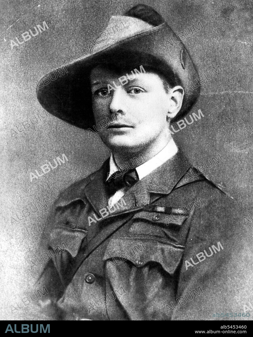 Churchill's Mission -- Turn Of The Century saw Winston Churchill in the uniform of the British Army, the start of his long years of service on behalf of the crown. He is now getting ready for another trip to America, with the avowed intention of coordinating western democracies defense. December 23, 1951. (Photo by International News Photo).