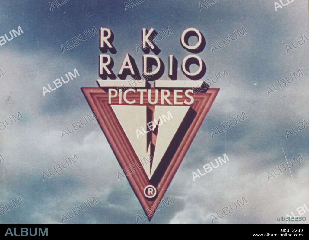 FILM HISTORY: R. K. O. PATHE STUDIOS. Logo of the RKO Radio Pictures production company.